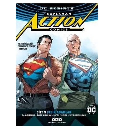 Superman Action Comics Cilt 3-Çelik Adamlar
