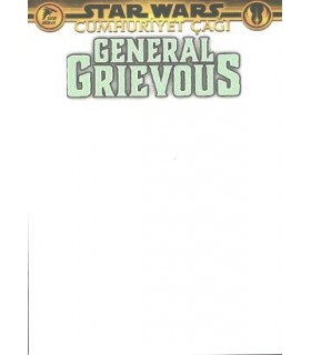 Star Wars: Cumhuriyet Çağı, General Grievous (Blank Cover, Beyaz)