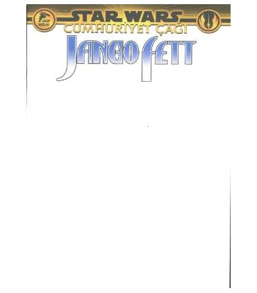 Star Wars: Cumhuriyet Çağı, Jango Fett (Blank Cover, Beyaz)