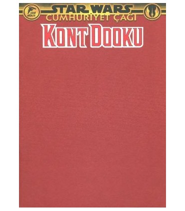 Star Wars: Cumhuriyet Çağı, Kont Dooku (Blank Cover, Kırmızı)