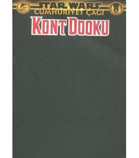 Star Wars: Cumhuriyet Çağı, Kont Dooku (Blank Cover, Siyah)