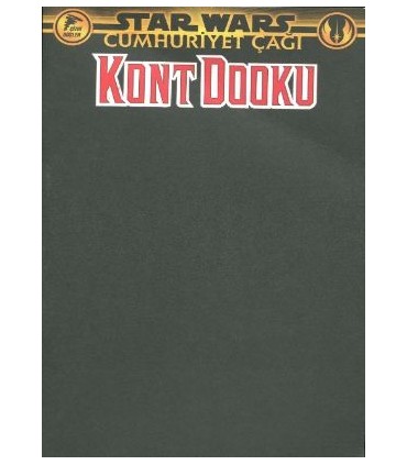 Star Wars: Cumhuriyet Çağı, Kont Dooku (Blank Cover, Siyah)