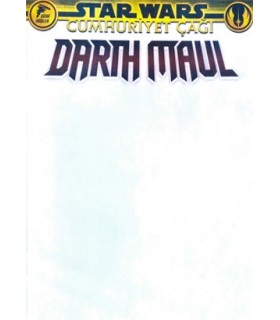 Star Wars: Cumhuriyet Çağı, Darth Maul (Blank Cover, Beyaz)