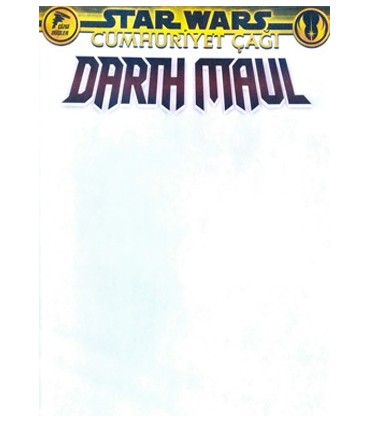 Star Wars: Cumhuriyet Çağı, Darth Maul (Blank Cover, Beyaz)