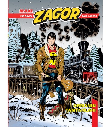 Zagor Maxi 25 (37) Ormanın Tamtamları